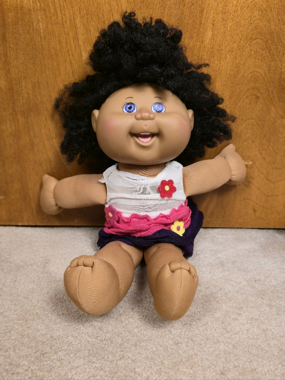 Cabbage Patch Kids Doll 1978/2019 Signed By Xavier Roberts Floral Summer Dress